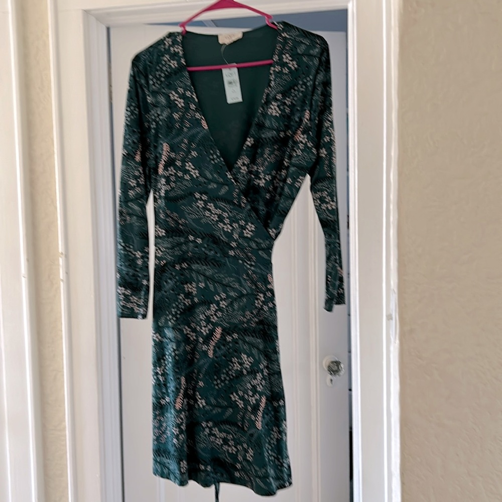 Wrap dress cotton